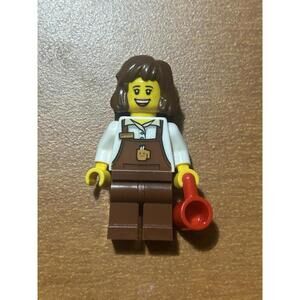 LEGO Female Barista Minifigure 40358 Bean There Donut That